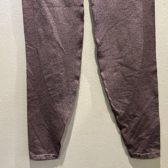 Pink women's leggings mauve color - Picture 6 of 8